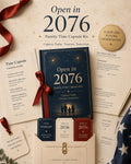 Open in 2076 family time capsule kit